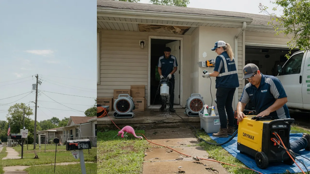 Storm Damage Water Removal in Oak Hill, OH near me